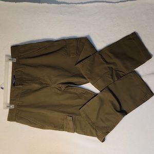 Forever 21 Men's Cargo Khaki Straight Leg Pants Green Size 34 NWT